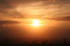 描写夕阳和晚霞的开云online(中国)
